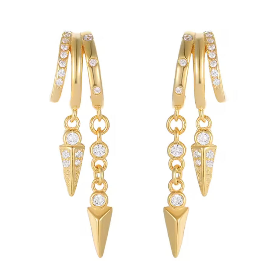 Celestial Spike Earrings